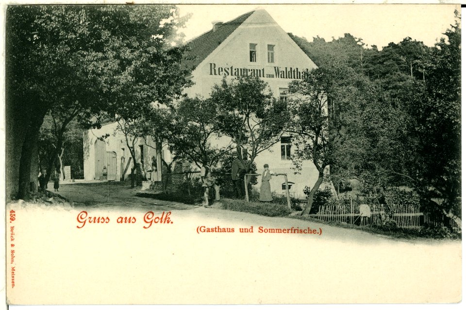 00459-Golk-1898-Restaurant zum Waldthal-Brück & Sohn Kunstverlag