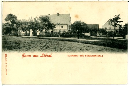00450-Löbsal-1898-Gasthaus und Sommerfrische-Brück & Sohn Kunstverlag