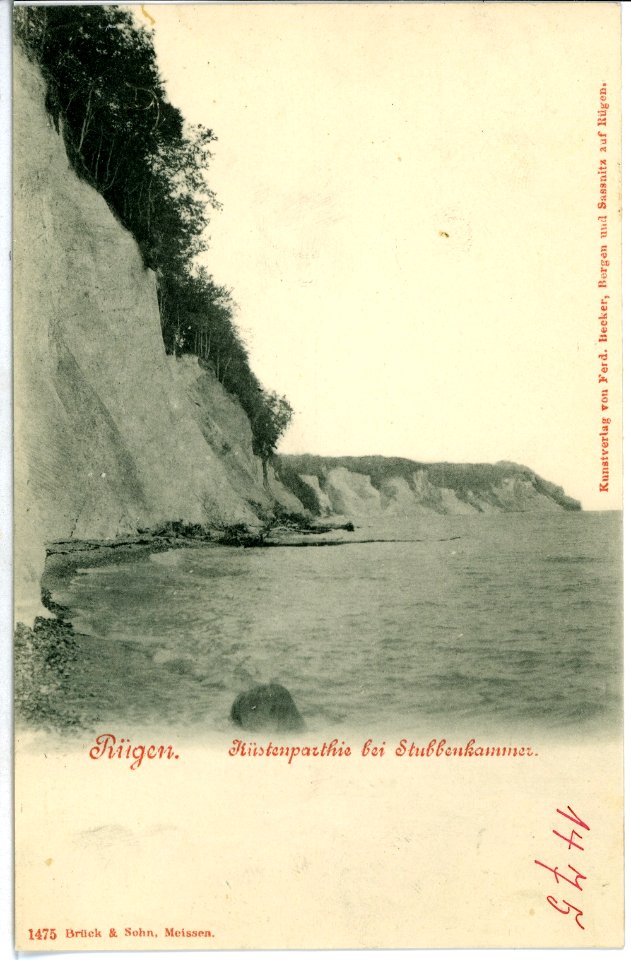 01475-Rügen-1900-Küstenpartie-Brück & Sohn Kunstverlag