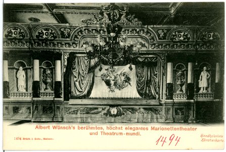 01494-Meißen-1900-Albert Wünschs Marionettentheater-Brück & Sohn Kunstverlag
