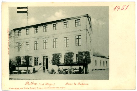 01481-Putbus-1900-Hotel de Bellevue-Brück & Sohn Kunstverlag