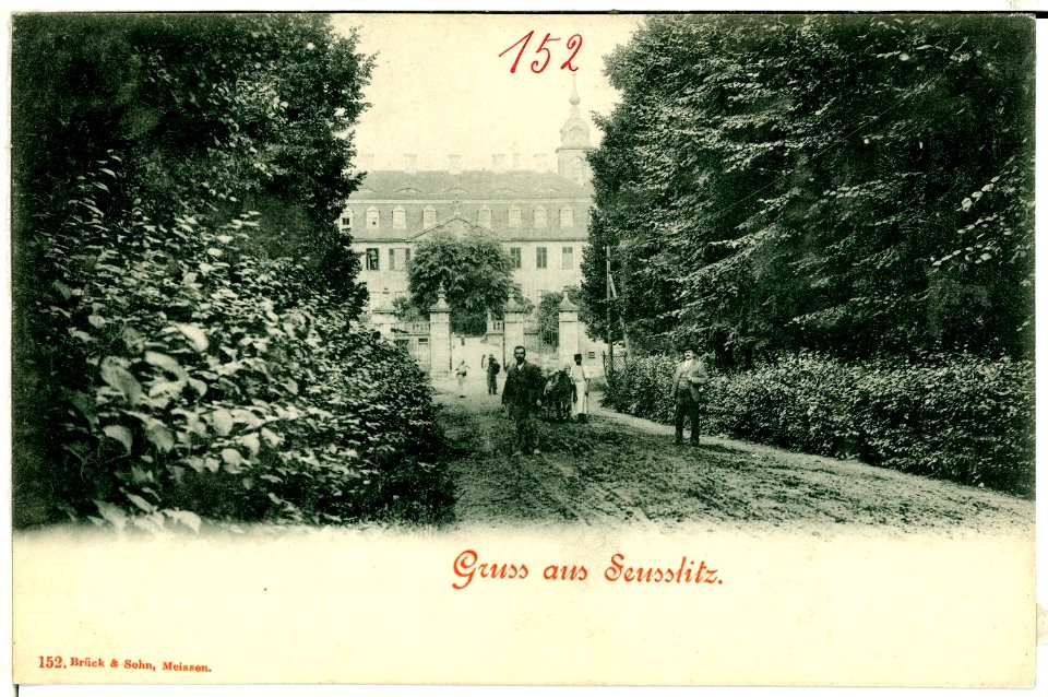 00152-Seußlitz-1898-Schloß-Brück & Sohn Kunstverlag