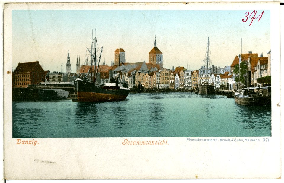00371-Danzig-1898-Gesamtansicht-Brück & Sohn Kunstverlag