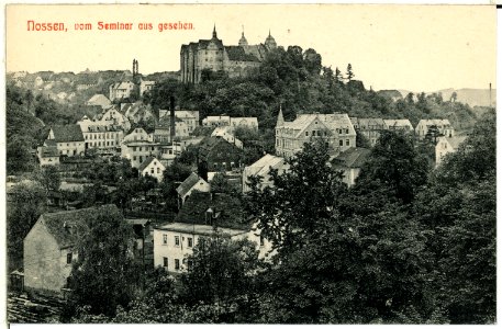 00429-Nossen-1898-vom Seminar gesehen-Brück & Sohn Kunstverlag