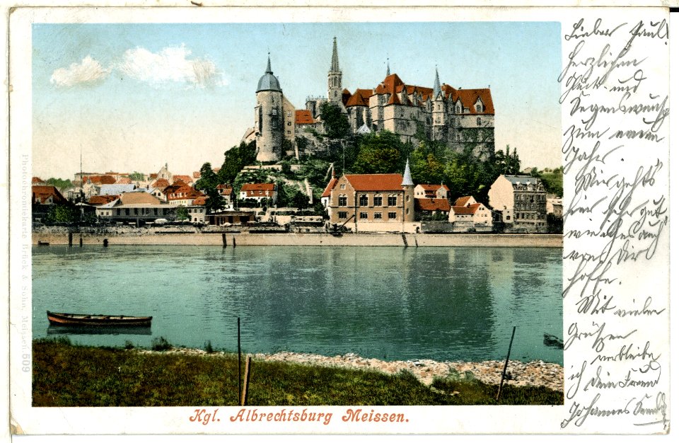 00509-Meißen-1898-Albrechtsburg-Brück & Sohn Kunstverlag