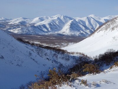 Nature height snow photo