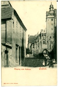 00445-Colditz-1898-Eingang zu Schloß-Brück & Sohn Kunstverlag