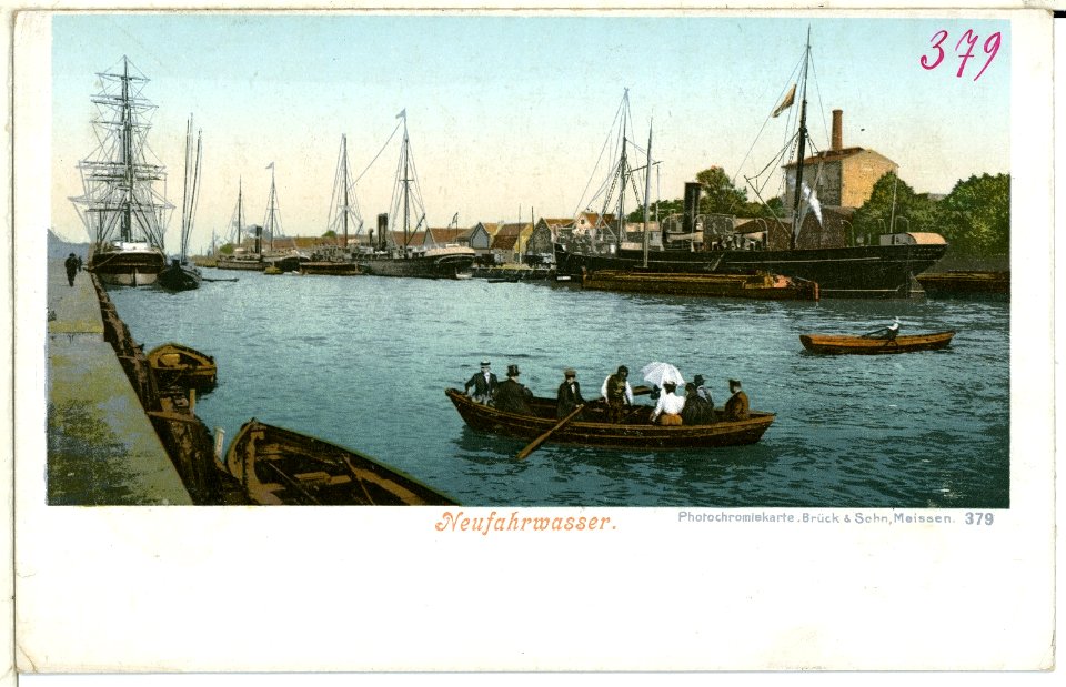 00379-Neufahrwasser-1898-Hafen-Brück & Sohn Kunstverlag