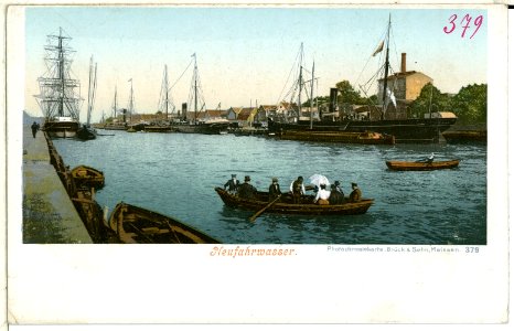 00379-Neufahrwasser-1898-Hafen-Brück & Sohn Kunstverlag