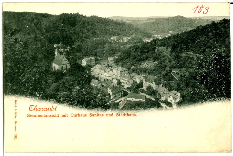 00183-Tharandt-1898-Gesamtansicht-Brück & Sohn Kunstverlag