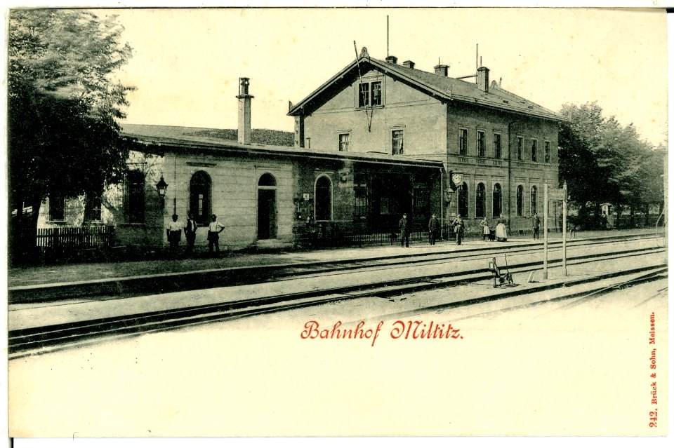 00242-Miltitz-1898-Bahnhof-Brück & Sohn Kunstverlag