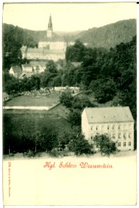 00174-Weesenstein-1898-Königliches Schloß-Brück & Sohn Kunstverlag