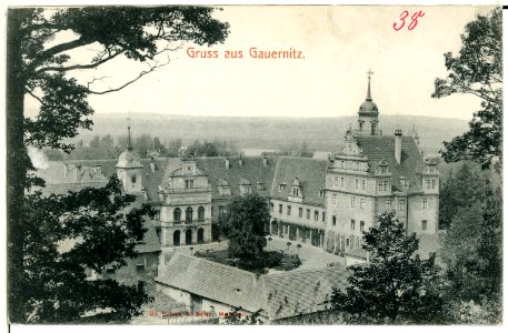 00038-Gauernitz-1897-Schloß-Brück & Sohn Kunstverlag