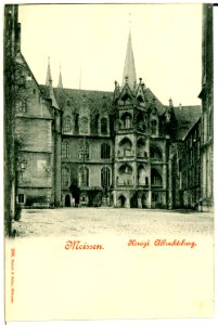 00208-Meißen-1898-Albrechtsburg-Brück & Sohn Kunstverlag