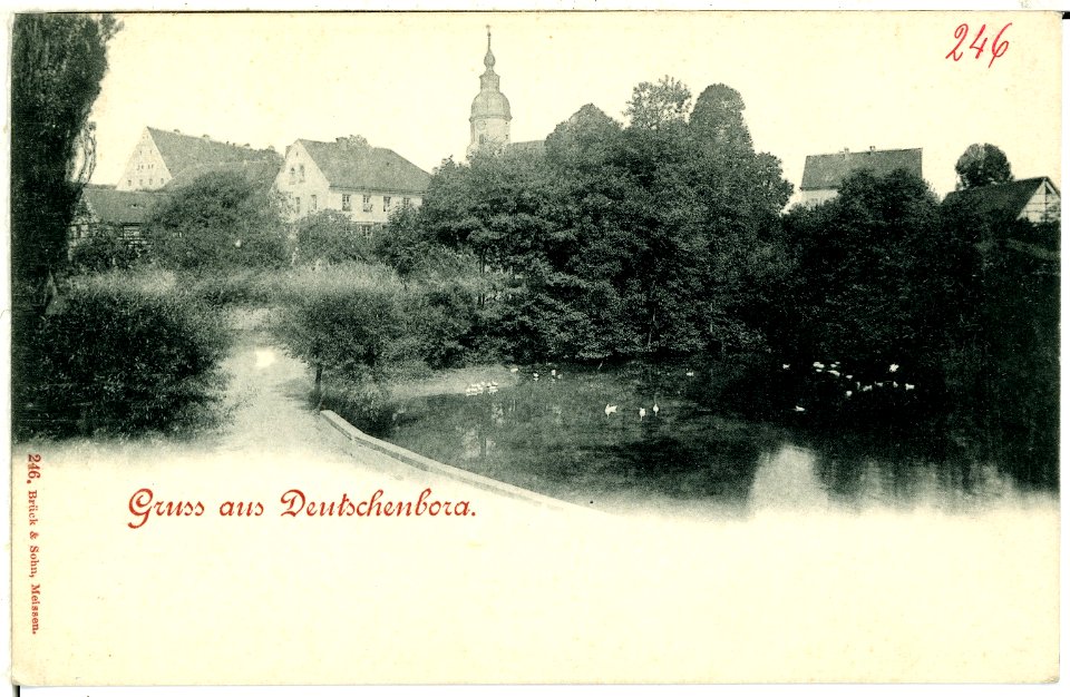00246-Deutschenbora-1898-Ansicht-Brück & Sohn Kunstverlag