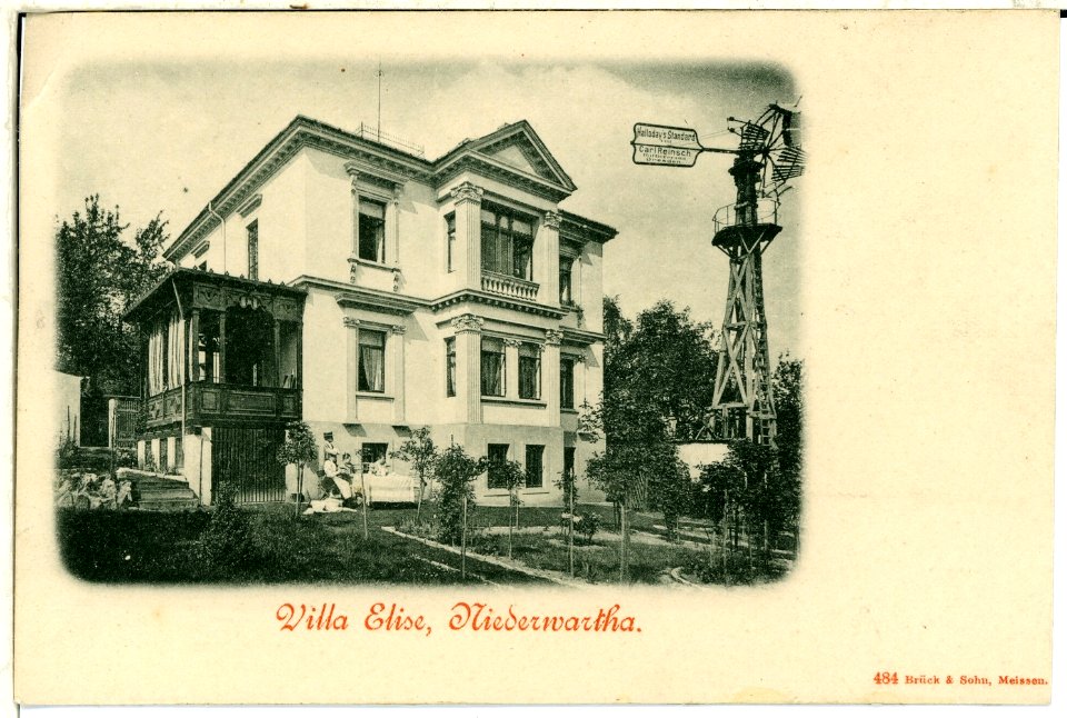 00484-Niederwartha-1898-Villa Elise-Brück & Sohn Kunstverlag