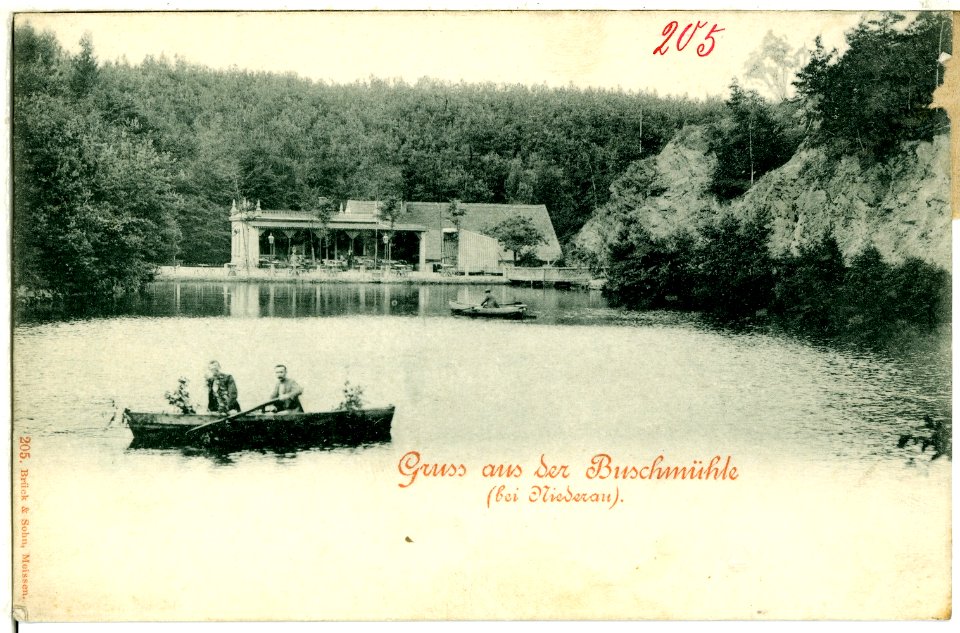 00205-Niederau-1898-Buschmühle-Brück & Sohn Kunstverlag