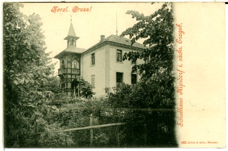 00462-Kipsdorf-1898-Schulhaus-Brück & Sohn Kunstverlag