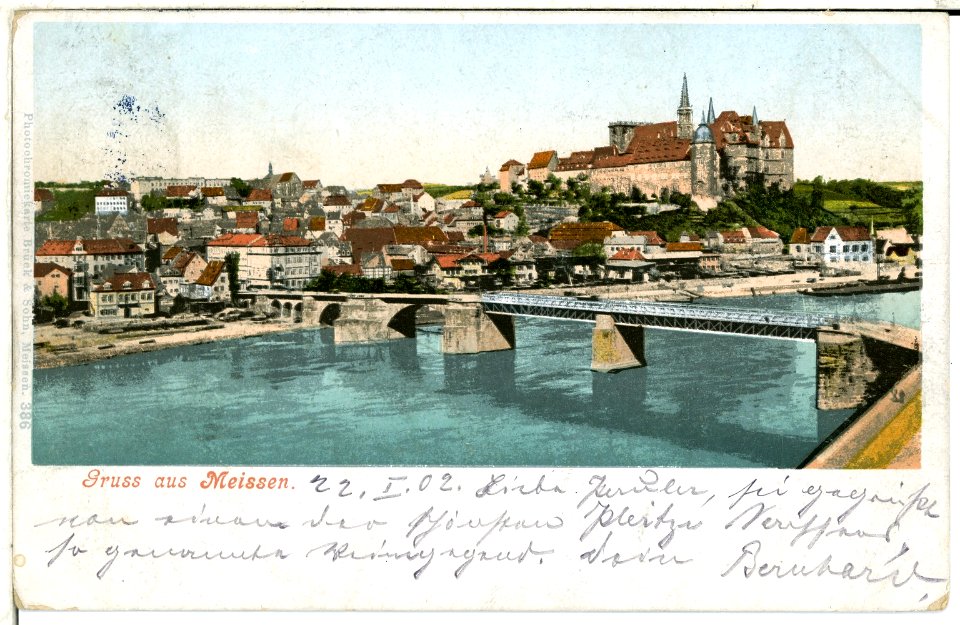 00386-Meißen-1898-Gesamtansicht-Brück & Sohn Kunstverlag