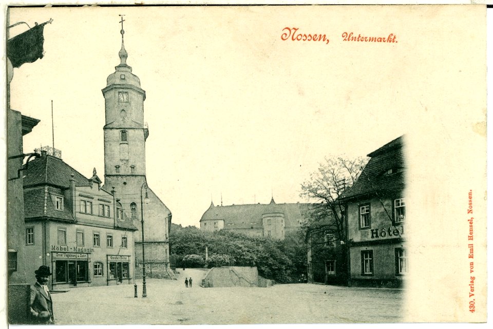 00430-Nossen-1898-Untermarkt-Brück & Sohn Kunstverlag