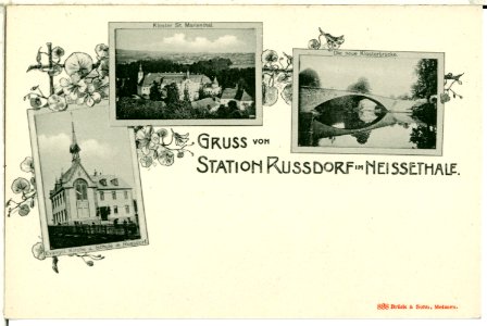 00888-Russdorf-1898-im Neißetal-Brück & Sohn Kunstverlag