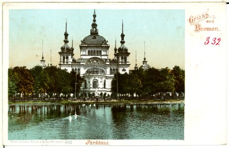 00332-Bremen-1898-Parkhaus-Brück & Sohn Kunstverlag