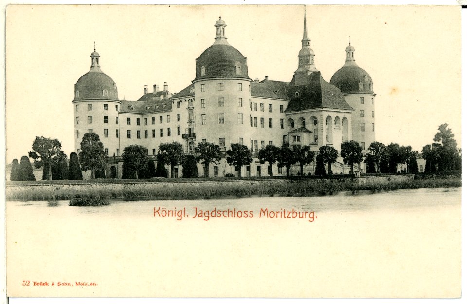 00052-Moritzburg-1898-Königliches Jagdschloß-Brück & Sohn Kunstverlag
