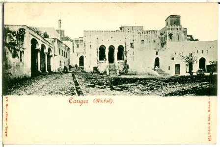 00857-Tanger-1898-Kasbah-Brück & Sohn Kunstverlag