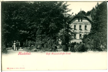 00865-Karlsbad-1898-Cafe "Freundschaft" (Saal)-Brück & Sohn Kunstverlag