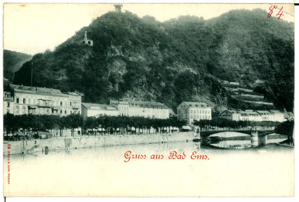 00084-Bad Ems-1898-Ansicht-Brück & Sohn Kunstverlag