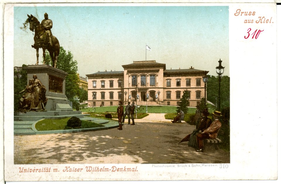 00310-Kiel-1898-Universität-Brück & Sohn Kunstverlag