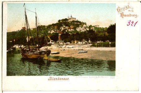 00321-Hamburg-1898-Blankenese-Brück & Sohn Kunstverlag