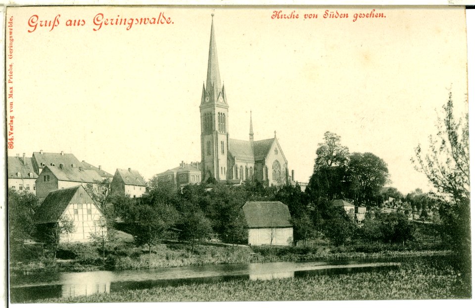 00864-Geringswalde-1898-Kirche (von Süden)-Brück & Sohn Kunstverlag