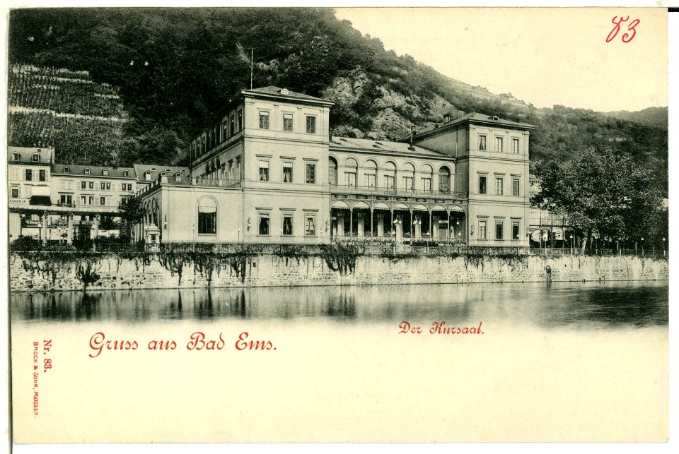 00083-Bad Ems-1898-Kursaal-Brück & Sohn Kunstverlag