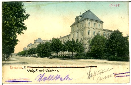 00288-Dresden-1898-König-Albert-Kaserne-Brück & Sohn Kunstverlag