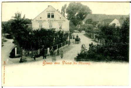 00202-Diera-1898-Restaurant König Albert Eiche-Brück & Sohn Kunstverlag