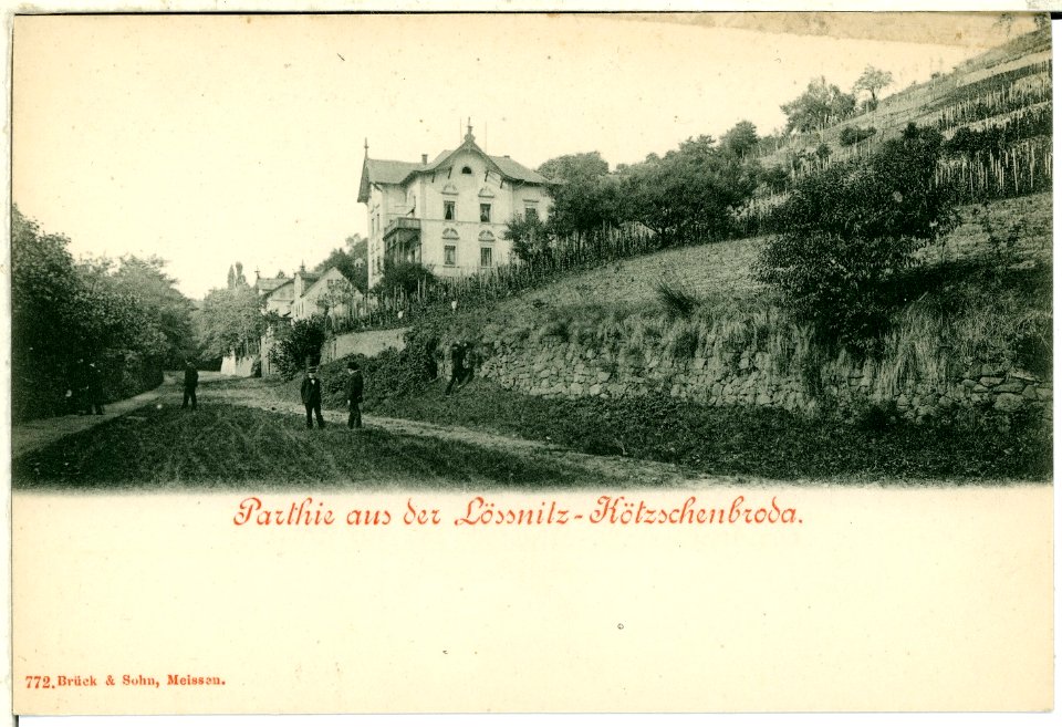 00772-Kötzschenbroda-1898-Lößnitzpartie-Brück & Sohn Kunstverlag