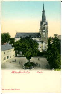 00836-Kötzschenbroda-1898-Kirche-Brück & Sohn Kunstverlag