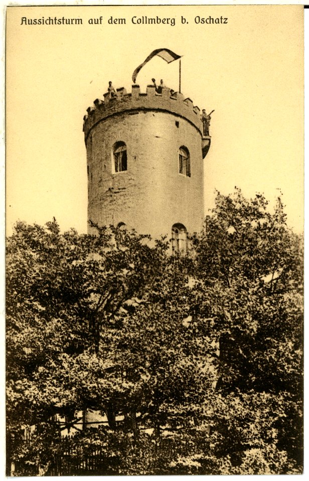 00734-Collmberg-1898-Aussichtsturm-Brück & Sohn Kunstverlag