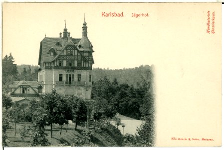 00824-Karlsbad-1898-Jägerhof-Brück & Sohn Kunstverlag