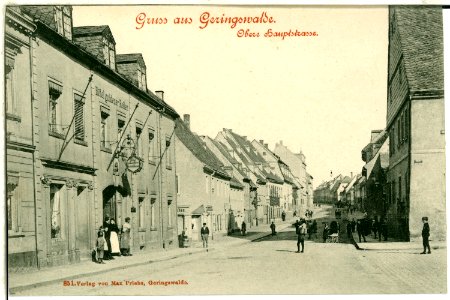 00851-Geringswalde-1898-Obere Hauptstraße-Brück & Sohn Kunstverlag