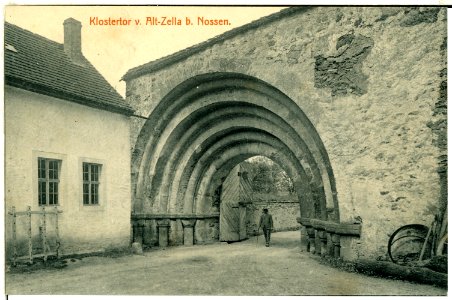 00805-Alt Zella-1898-Klostertor-Brück & Sohn Kunstverlag
