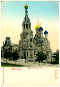 00634-Karlsbad-1898-Russische Kirche-Brück & Sohn Kunstverlag