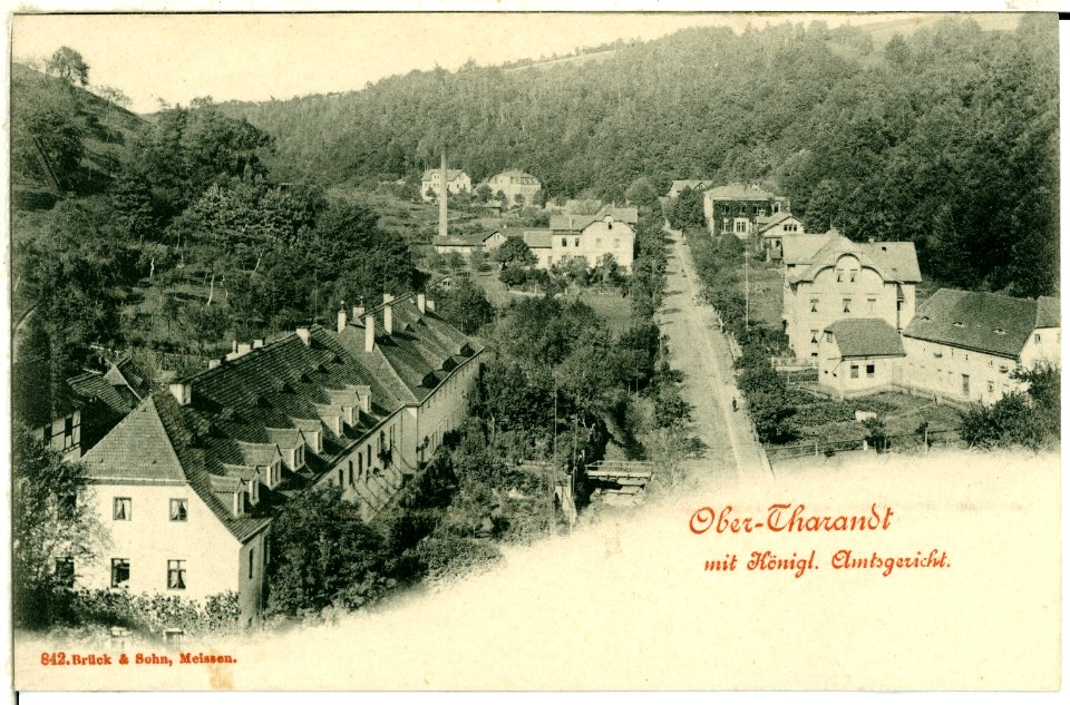 00842-Tharandt-1898-Ober-Tharandt- Königliches Amtsgericht-Brück & Sohn Kunstverlag