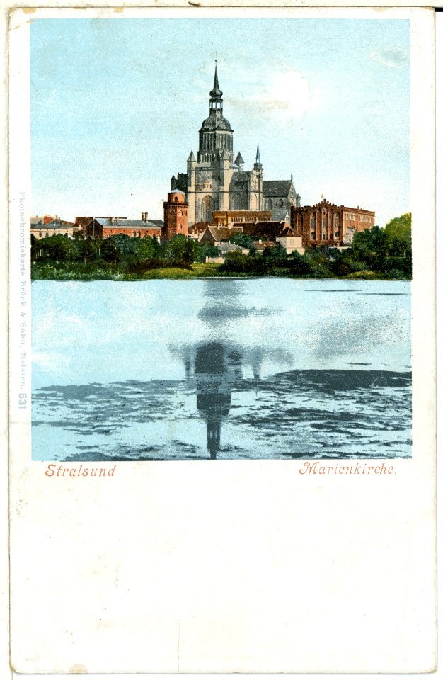 00531-Stralsund-1898-Marienkirche-Brück & Sohn Kunstverlag