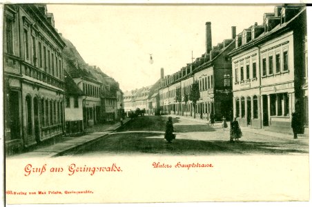 00860-Geringswalde-1898-Untere Hauptstraße-Brück & Sohn Kunstverlag