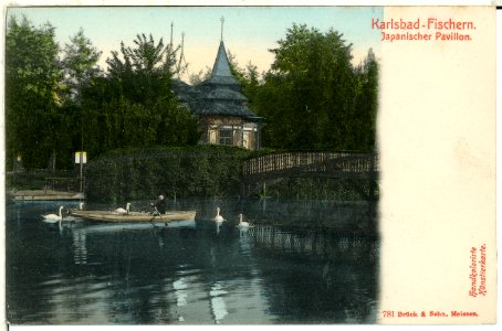 00781-Karlsbad-1898-Japanischer Pavillon-Brück & Sohn Kunstverlag