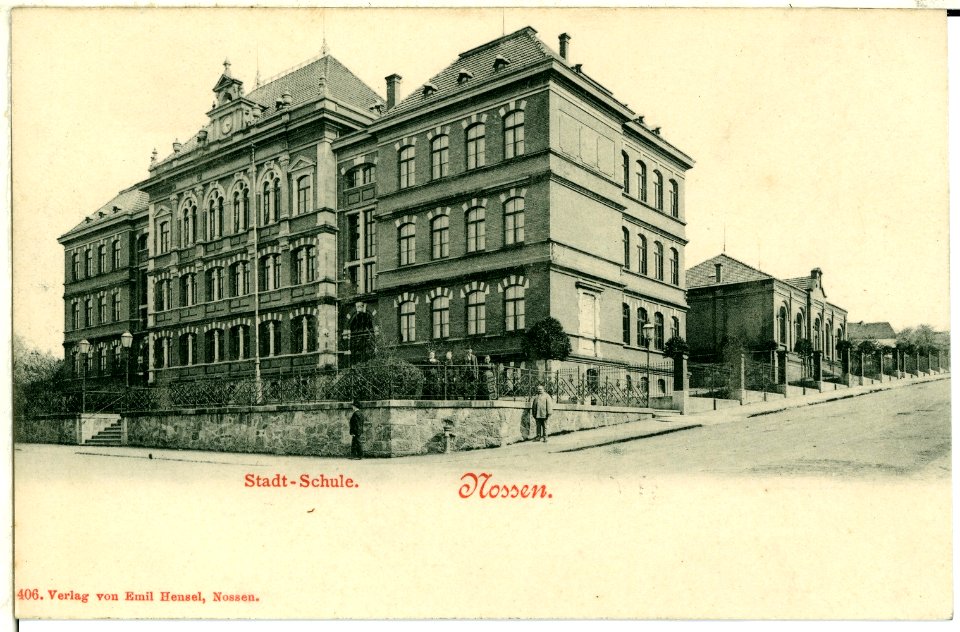 00406-Nossen-1898-Stadt-Schule-Brück & Sohn Kunstverlag