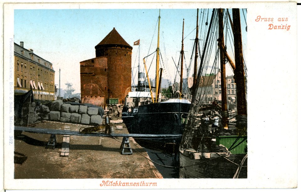 00362-Danzig-1898-Milchkannenturm-Brück & Sohn Kunstverlag