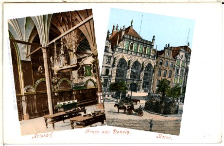 00521-Danzig-1898-Artushof-Brück & Sohn Kunstverlag